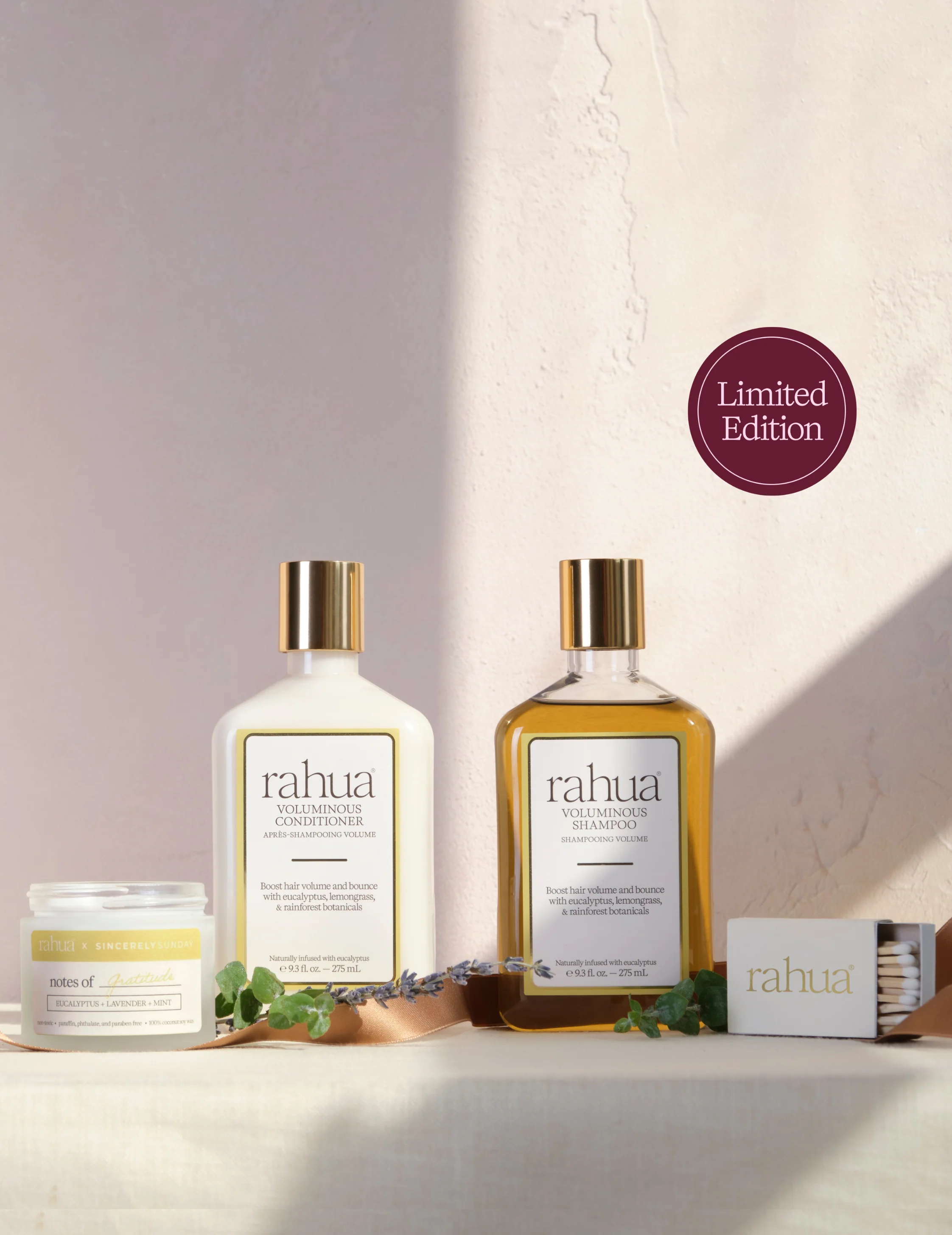 Voluminous Candle Holiday Set